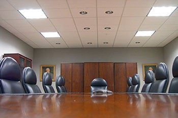 Conference Call In Board Room